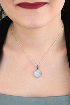 Srebrna zawieszka z kryształami Swarovski – okrągła 925 (2).jpg